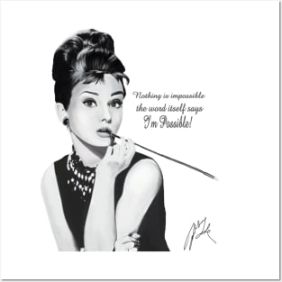 Audrey Hepburn Posters and Art